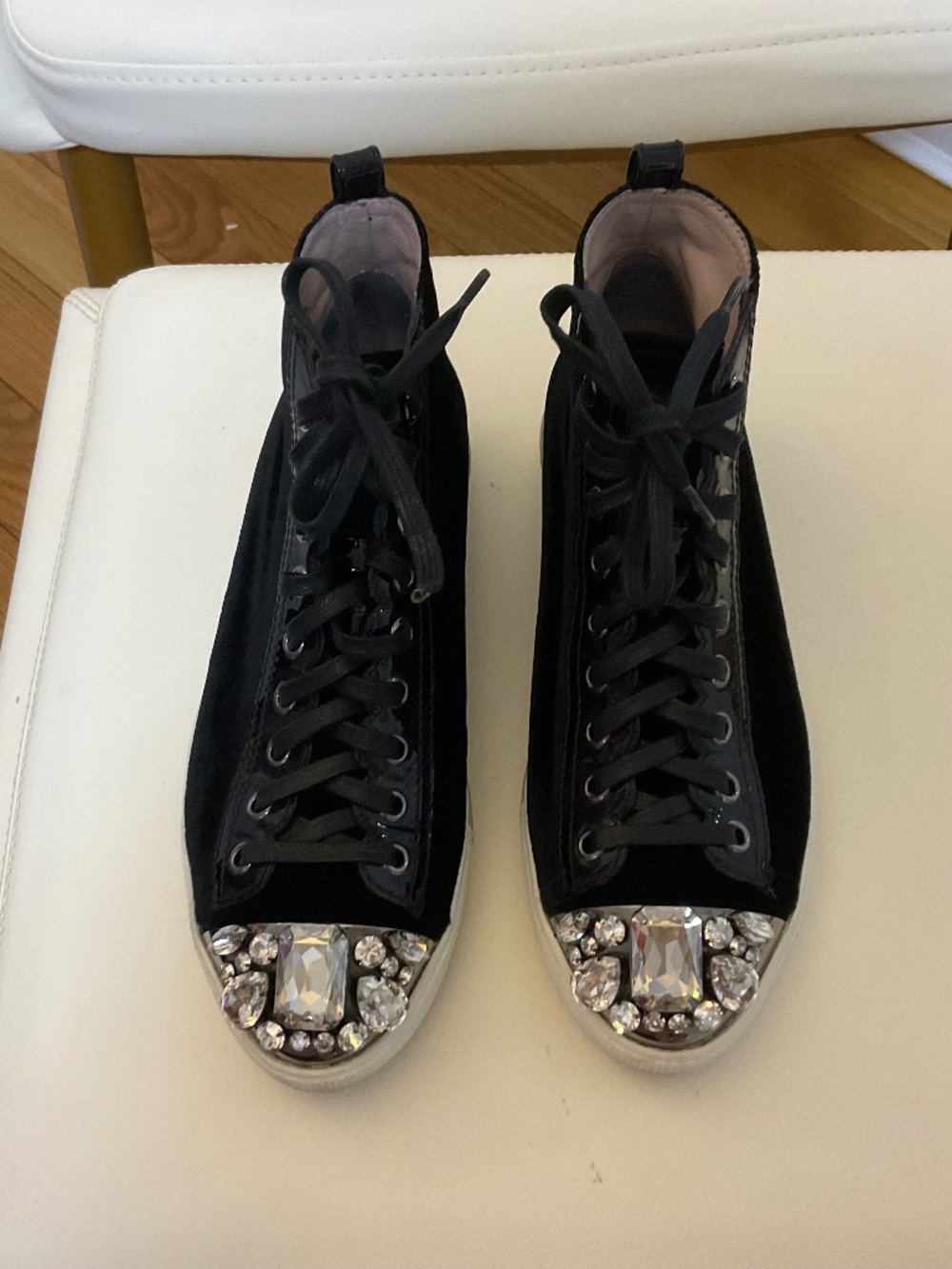 Miu miu velluto shoes